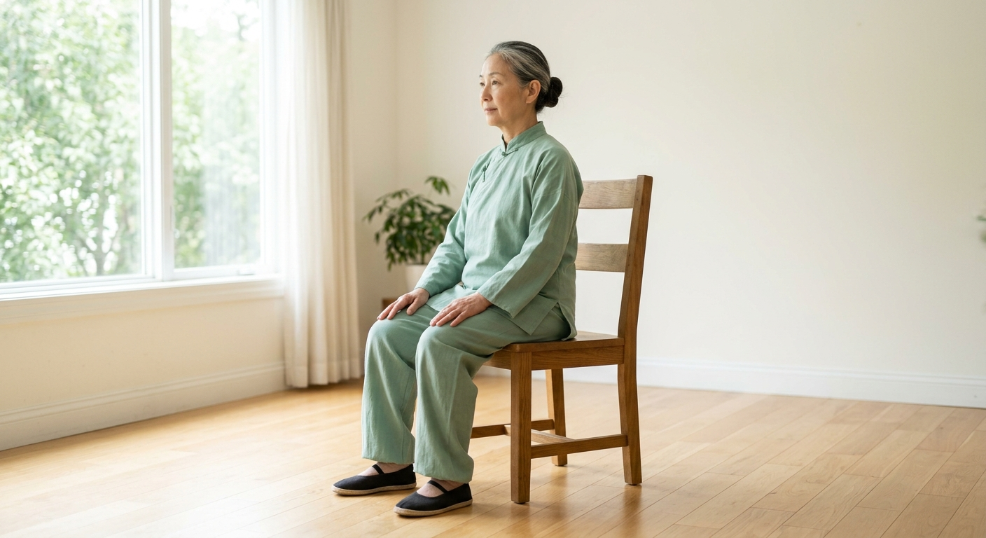 Opening Form — 起势 pose 1